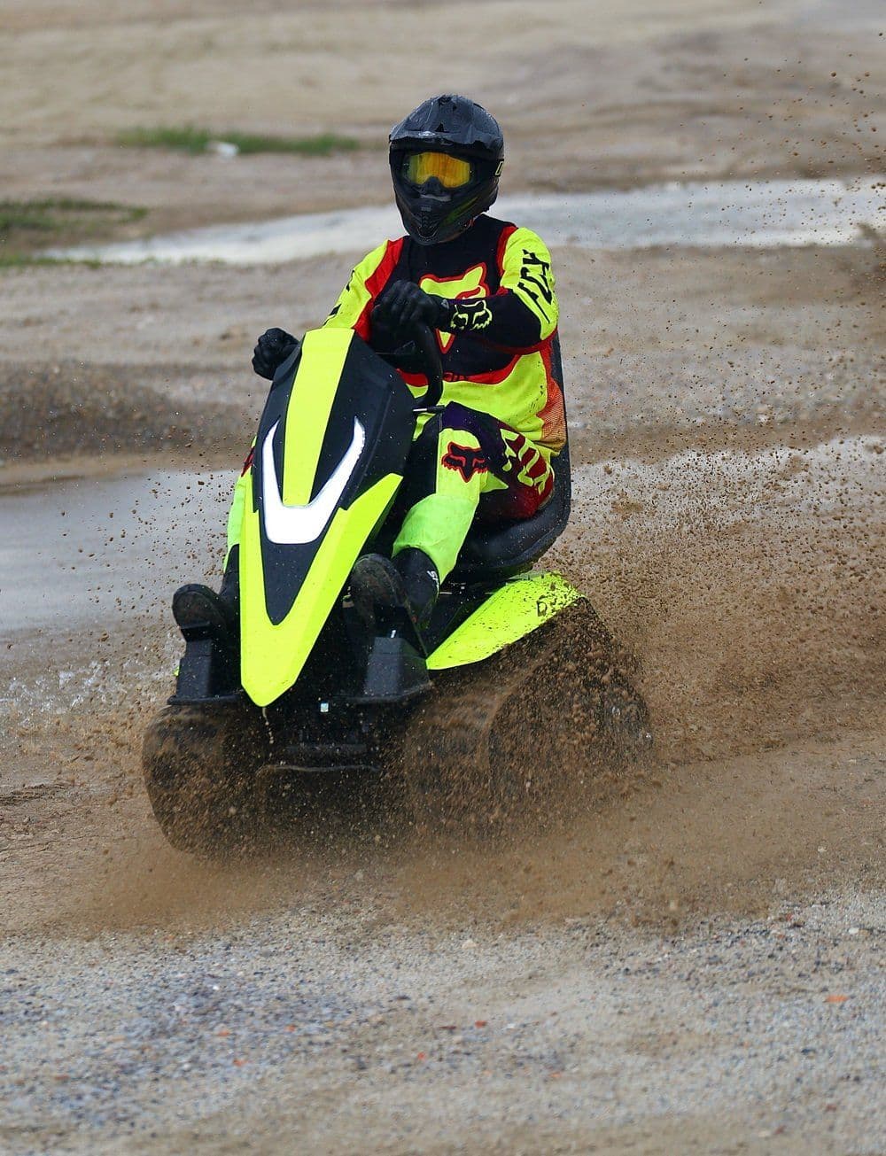 Μπαταρία λιθίου 72V Dual-tracked Ηλεκτρικό Kart ETV εκτός δρόμου