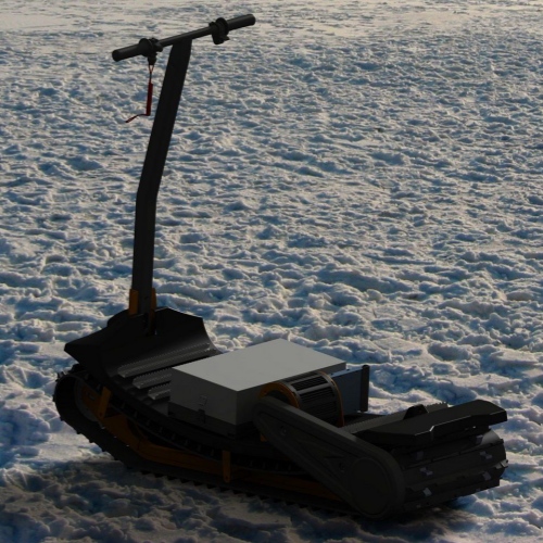 Ηλεκτρικό snowmobile-snowfox