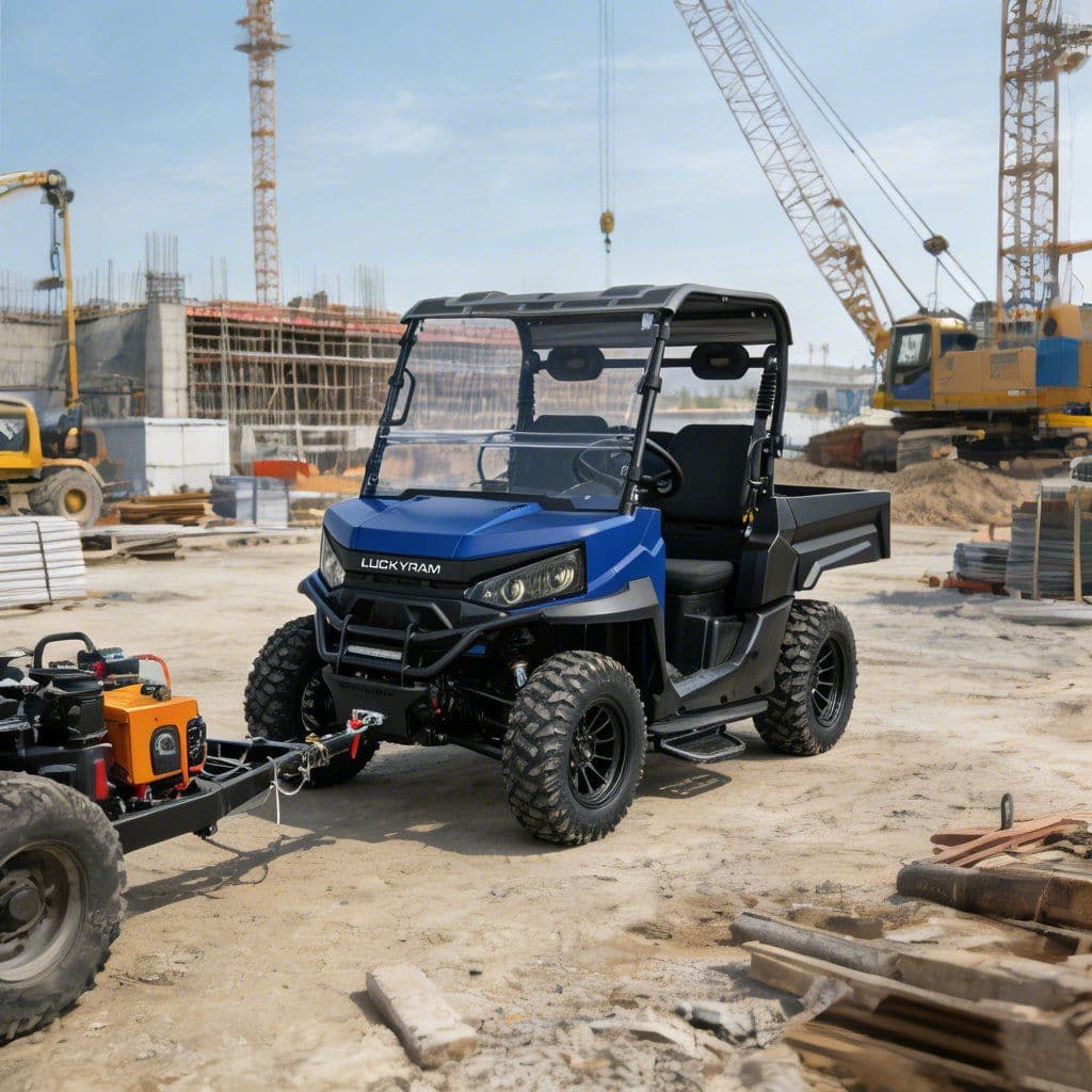 Ηλεκτρικό UTV 4WD για κυνήγι 73,6V 150Ah EPS Υδραυλικό τιμόνι