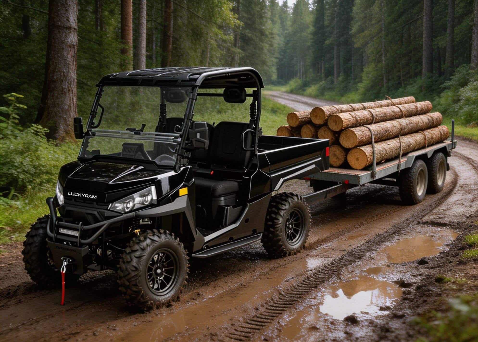 Ελεγκτής Farm Heavy Duty UTV 4WD 10KW AC Motor 73.6V 400A